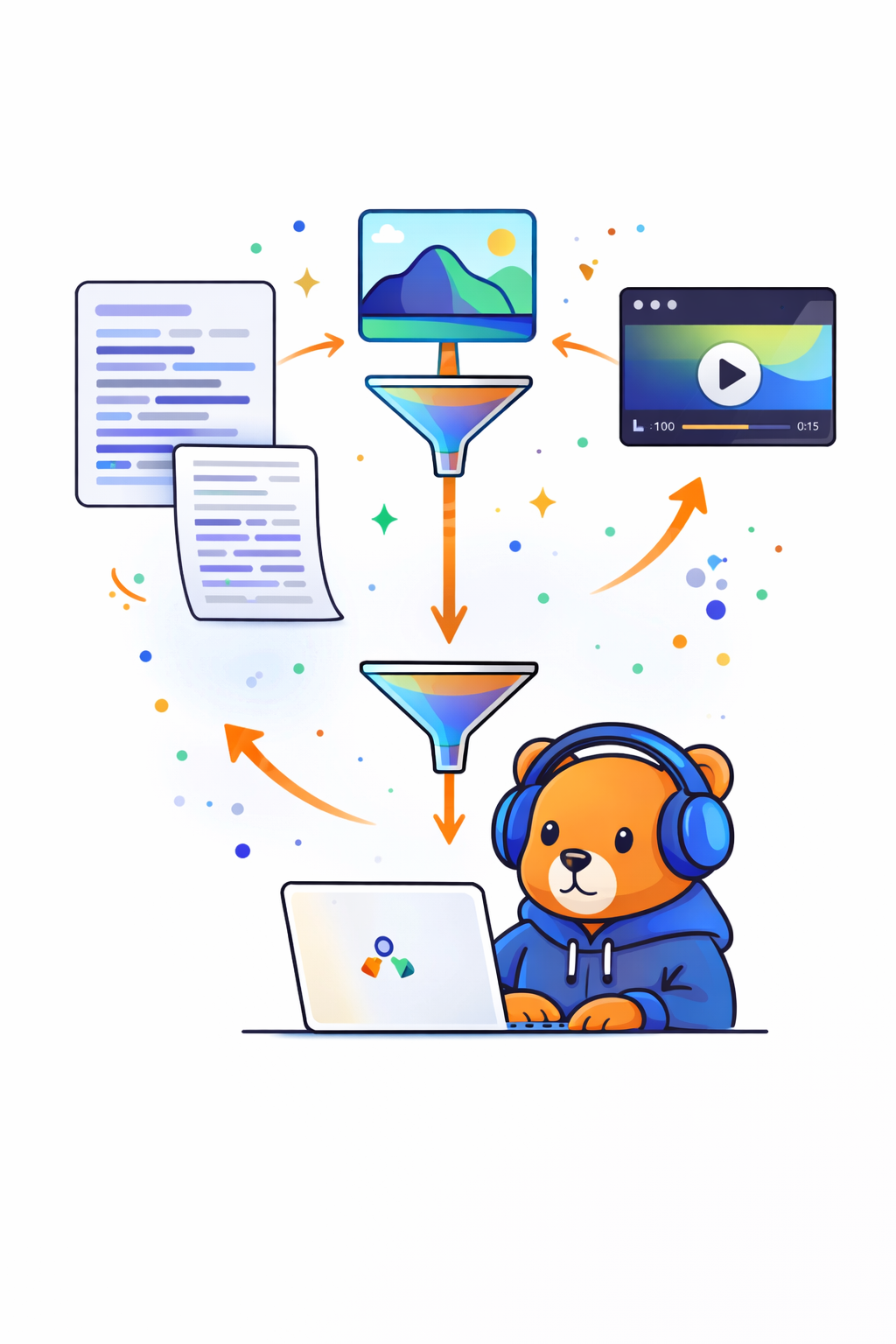 Multi-modal event ingestion